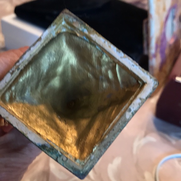 ART NOUVEAU CANDLE HOLDERS - Picture 8 of 16